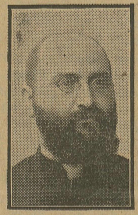 Pater Peter Maesch i 1931. Foto: Fædrelandsvennen (1.desember 1931.).