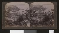 Stereoskopisk bilde fra gjennoppbyggingsperioden. Foto: Ukjent / Nasjonalbiblioteket