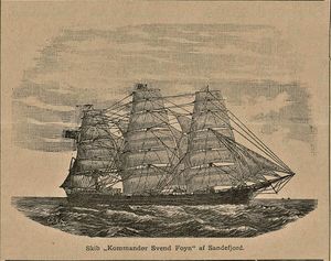 «Kommandør Svend Foyn» i Norges Sjøfartstidende 01.01. 1890.jpg