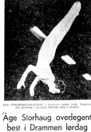 Åge Storhaug faksimile Aftenposten 1958.jpg