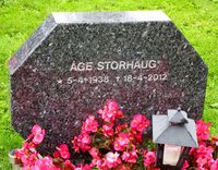 Gravminne, turneren Åge Storhaug. Foto: Stig Rune Pedersen