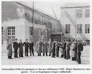 Åpning av rullebane 1949.jpg