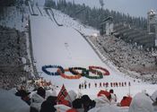 Åpningsseremonien for OL på Lillehammer 1994. Foto: Stig Rune Pedersen (1994).