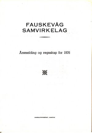 Årsmelding og regnskap 1976 Fauskevåg S-lag 0002.jpg