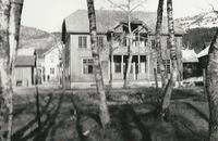 Årtun i Folkestadbyen i krysset Lensmannsgata/Folkestadgata. Foto Olav S. Nyli