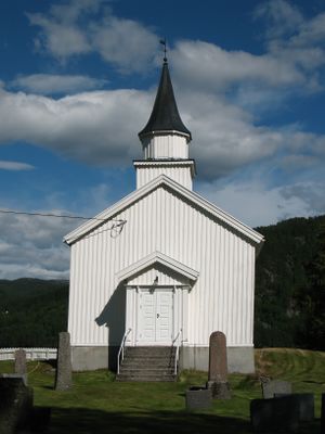 Åseral, Åknes kapell frå V.JPG