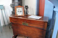 Harmonium i Åsnes Finnskog kirke, brakt over fra Sverige i 1861. Foto: Chris Nyborg (2014).