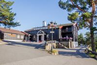 Østmarksetra sto ferdig i 1926, og var tiltenkt rollen som Østkantens svar på Frognerseteren. Foto: Leif-Harald Ruud (2015)