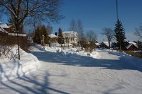 Oppkjørsel til Øvre Nes Gård. Foto: Ukjent / Budstikka (2011).