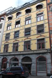 Oslo: Øvre Slottsgate 5 (1898) Foto: Chris Nyborg (2013).