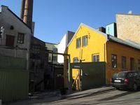 Her i Øvre gate 7 på Grünerløkka i Oslo drev Poleszynski sitt støperi. Foto: Stig Rune Pedersen