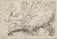 1821: Kaart over endeel af Egnen ved Christiania mellem Egeberg Loen-Elv og Hovie Bæk, dvs. Alna og Hovinbekken i bydel Gamle Oslo. Trykt til militærøvelsene på Etterstad i 1821.