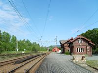 Stasjonsområdet. Foto: Olve Utne (2007).