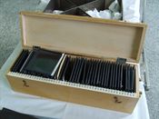 Skjermbildeplater på Glittreklinikken. Foto: Olve Utne, 2006.