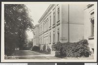 Rikshospitalet i Pilestredet. Foto: Ukjent / Nasjonalbiblioteket