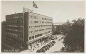 KNA-hotellet i Oslo. Ark. M. Poulsson, her før ombygging 1946 v/ F.S. Platou. Foto: Mittet & Co./Nasjonalbiblioteket