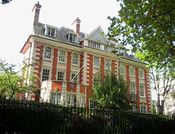 Nr. 10 Palace Green: residens for Norges London-ambassadør, under krigen også kongens hovedkvarter. Foto: Stig Rune Pedersen