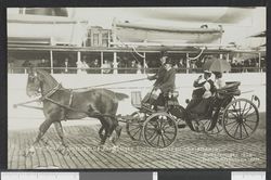 Tilbake i Kristiania etter ferden. Foto: Ukjent / Nasjonalbiblioteket