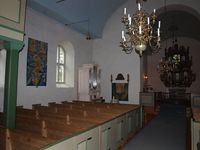 Skipet med det gamle orgelet. Foto: Olve Utne (2009).