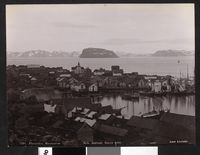 Hammerfest ca 1884-1890 Foto: Axel Lindahl/NB