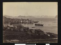 Hammerfest ca 1880-1890 Foto: Axel Lindahl/NB