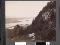 32. 124. Ringerike, fra Dronningens Udsigt, Tyrifjorden panorama del II - NB bldsa AL0124.jpg