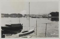 Fra sjøsiden Foto: Sigurd Gran?/Nasjonalbiblioteket (1930-1936).