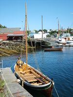 Halvfjerderømming i Vågen i Kristiansund på Nordmøre. Foto: Olve Utne (2007).