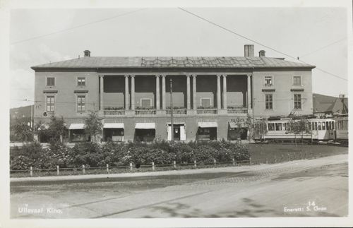 Vestgrensa 2, Ullevål kino, ukjent år. Foto: Ukjent / Nasjonalbiblioteket