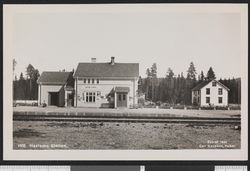 Stasjonen i 1922. Foto: Carl Normann