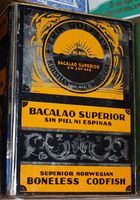 Kleppfiskboks i Klippfiskbutikken i Kristiansund. Foto: Olve Utne (2009).