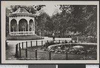 «Fredrikshald. Parti fra Parken». Foto: Carl Normann (1922).