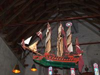 Kyrkjeskipet. Foto: Olve Utne (2010).