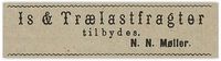 1884: Er det Niels Møller som tilbyr frakter sommeren 1884?