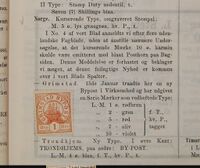 Allerede i januar 1887 varsles byposten i Grimstadgjennom Nordisk frimærkeblad - med innlimt merke!