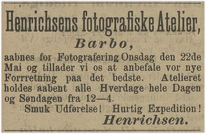 18950520 VT Henrichsens fotografiske atelier, Barbu.jpg