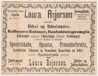 1901: Juleannonse med bredt utvalg (Grimstad adressetidende 12/12 1901)
