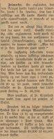 1904: Grimstadposten forteller om verdenssensasjonen "Den Blaa Mauritius" som ble oppdaget og solgt videre for (etter hvert) svimlende summer. (Kilde: Grimstadposten 27/2/1904)