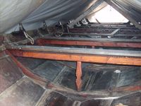 Detalj av toskgansbåt. Foto: Olve Utne