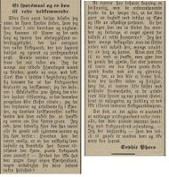1917: Sophie Pharo skriver indignert om vanskjøtsel av kirkegården ved Fjære kirke.