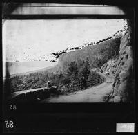 28. 192a. Parti av Ringeriksveien. Nedstigning fra Solli. Cykkelen - NB bldsa OTO0085 A.jpg