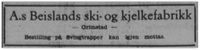 1948: Annonse for svingtrapper.