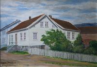 I dag husker man dette som Oskar Braadlands butikk, som var bror til Gustav. Tidligere var dette faren Peders Braadlands butikk og Gustav Braadlands barndomshjem.