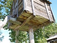 Njalla ved Silvermuseet i Arjeplog. Foto: Olve Utne (2012).