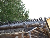 Ájjte ved Silvermuseet i Arjeplog. Foto: Olve Utne (2012).