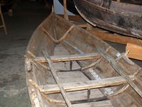 Romsdalsgeit på Geitbåtmuseet. Foto: Olve Utne (2015).