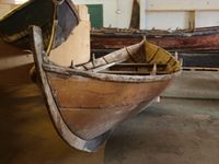 Romsdalsgeit på Geitbåtmuseet. Foto: Olve Utne (2015).