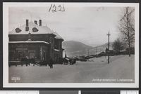 Byside vinter. Kilde: BC&AM/Nasjonalbiblioteket.