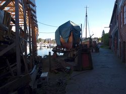 Motiv frå Mellemværftet. Foto: Olve Utne (2007).