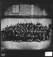 Garden i Stockholm, mellom 1860 og 1900. Foto: Ole Tobias Olsen